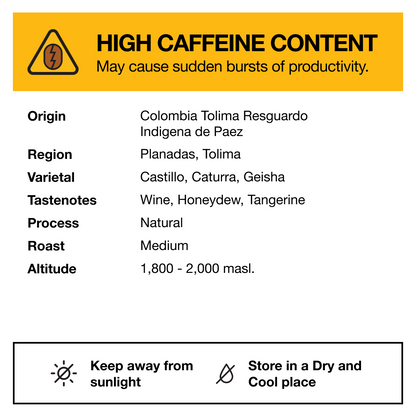 Colombia Tolima Natural