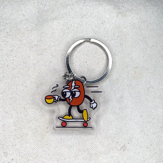 Skaterbean Keychain