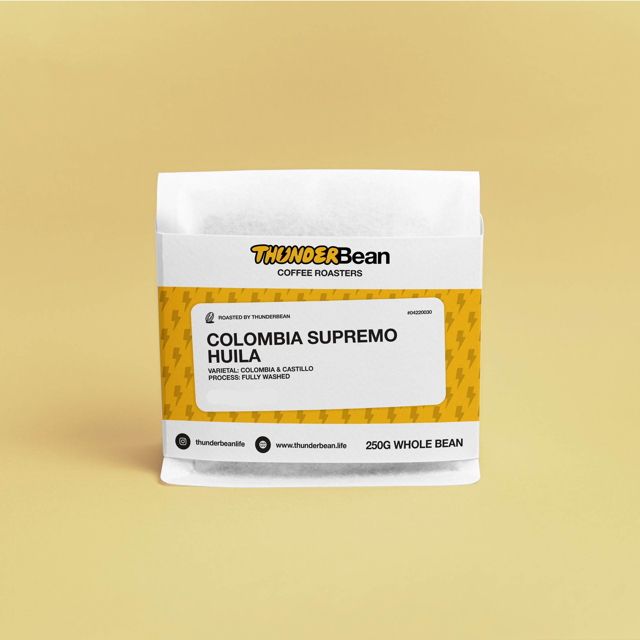 Thunderbean COLOMBIA SUPREMO HUILA – specialty coffee beans Malaysia